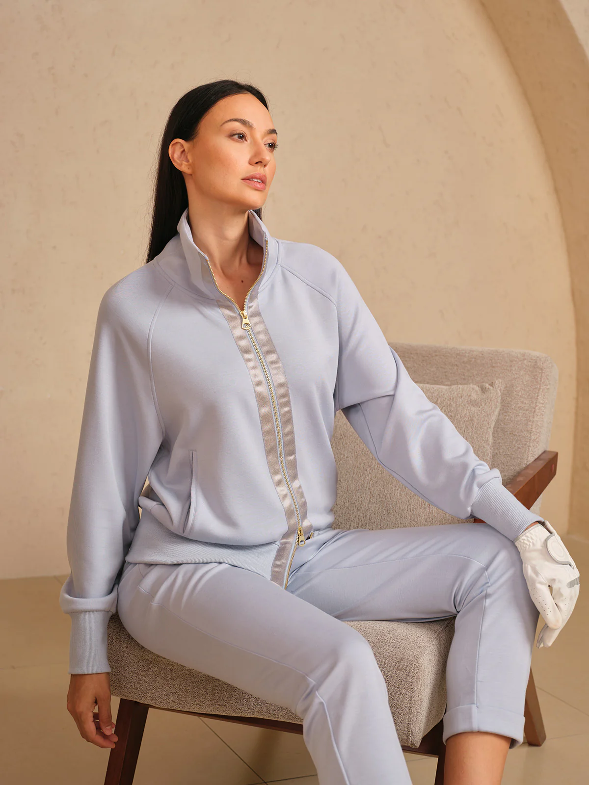 UltraSoft Long Sleeve Trimmed Jacket - Image 10