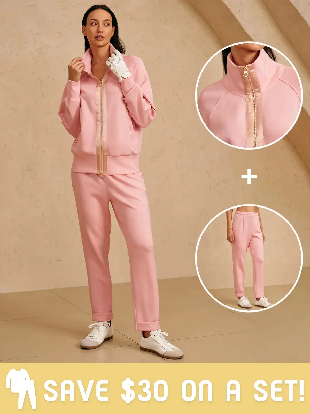 UltraSoft Stretch Hidden Drawstring Cuff Pants - Image 4