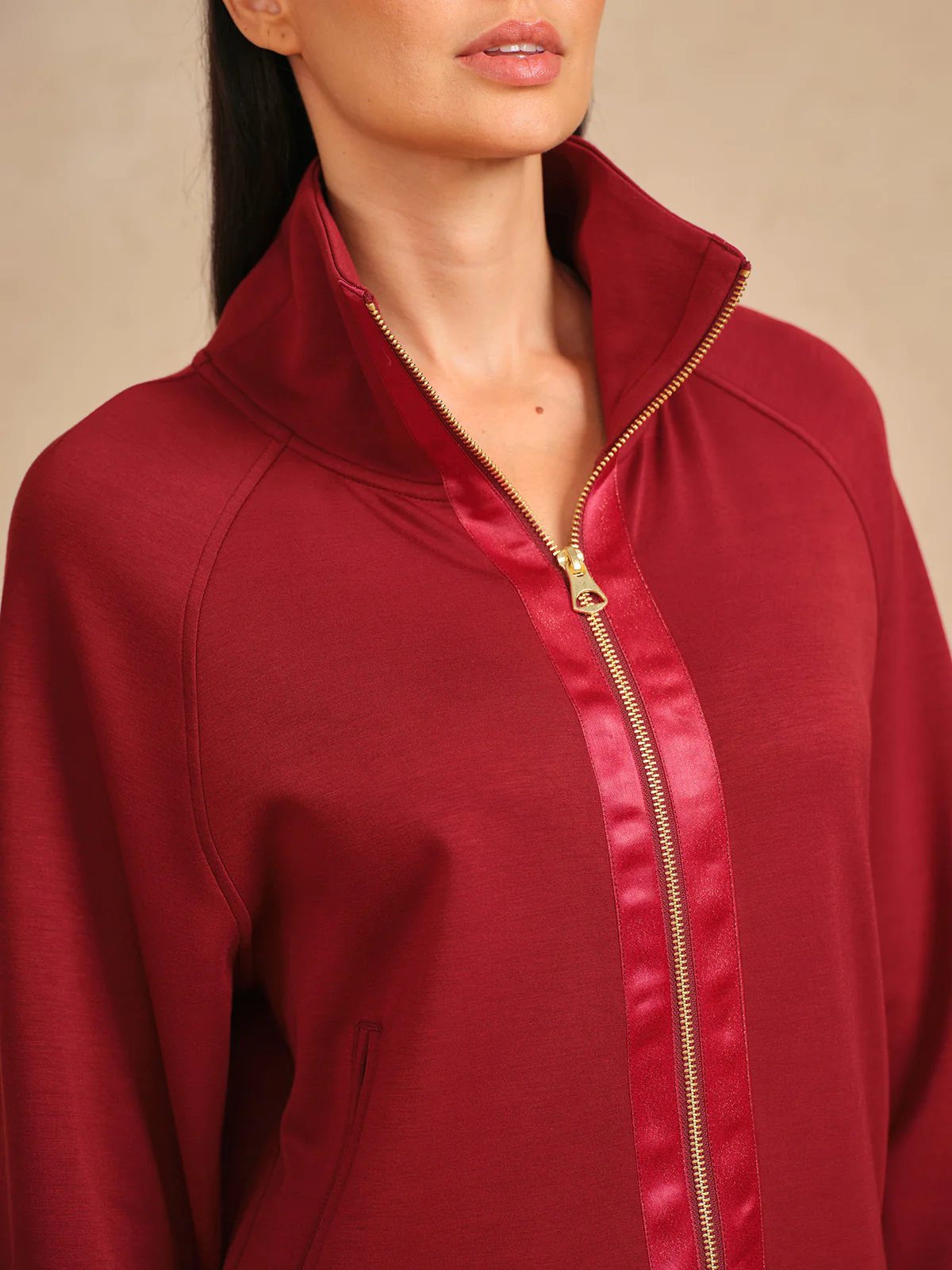 UltraSoft Long Sleeve Trimmed Jacket - Image 3