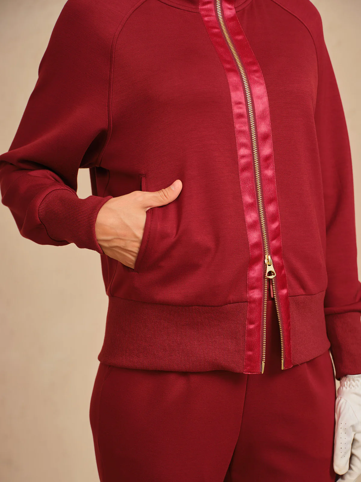 UltraSoft Long Sleeve Trimmed Jacket - Image 4