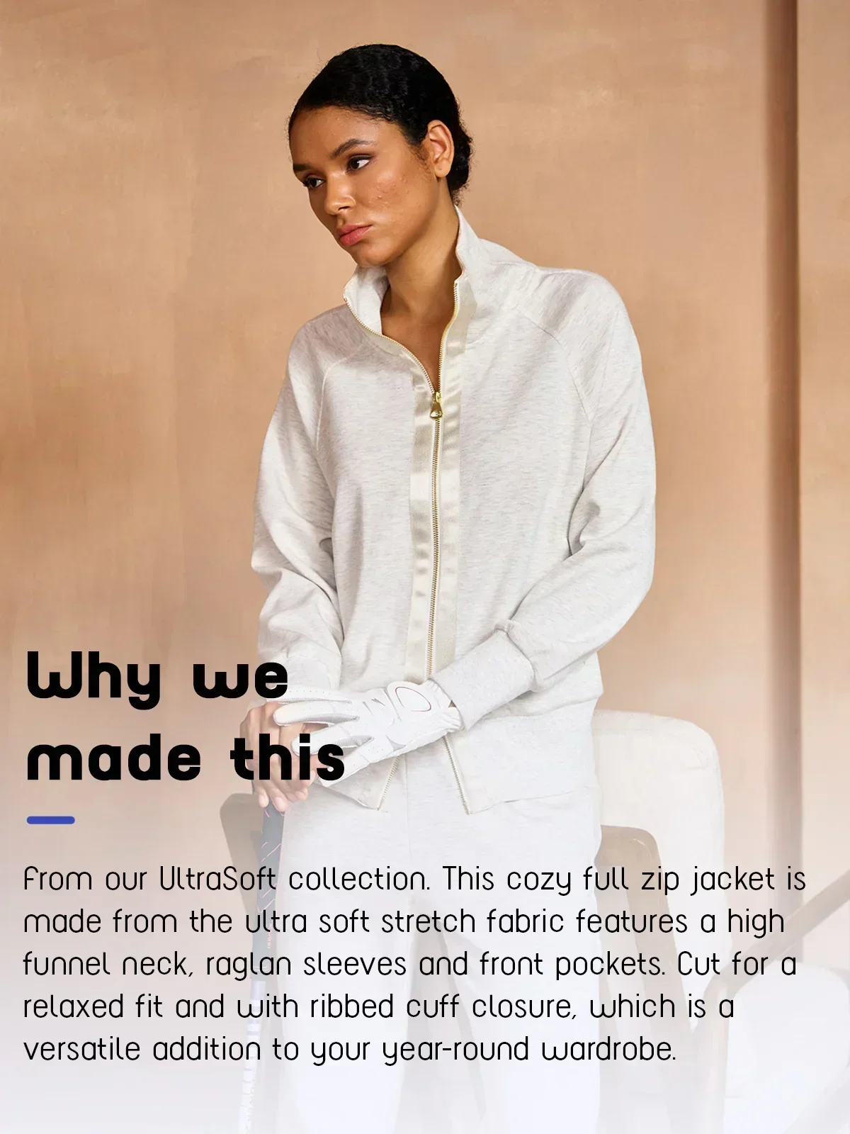UltraSoft Long Sleeve Trimmed Jacket - Image 5
