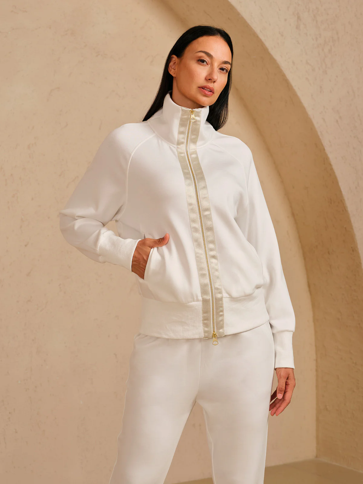 UltraSoft Long Sleeve Trimmed Jacket - Image 8