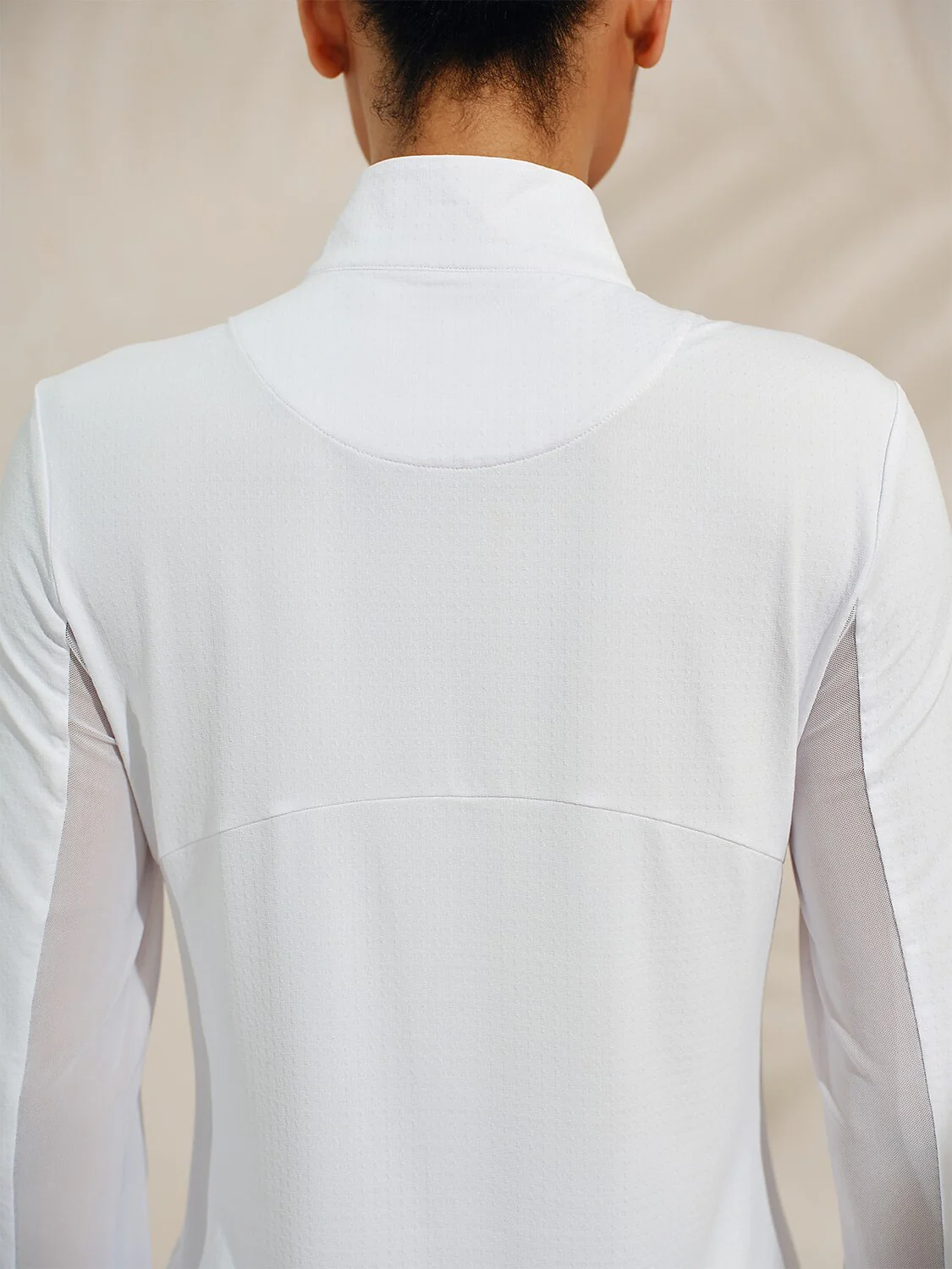 Ultrasoft Premium Long Sleeve Mock Neck Mesh Quarterzip UPF50+ - Image 72