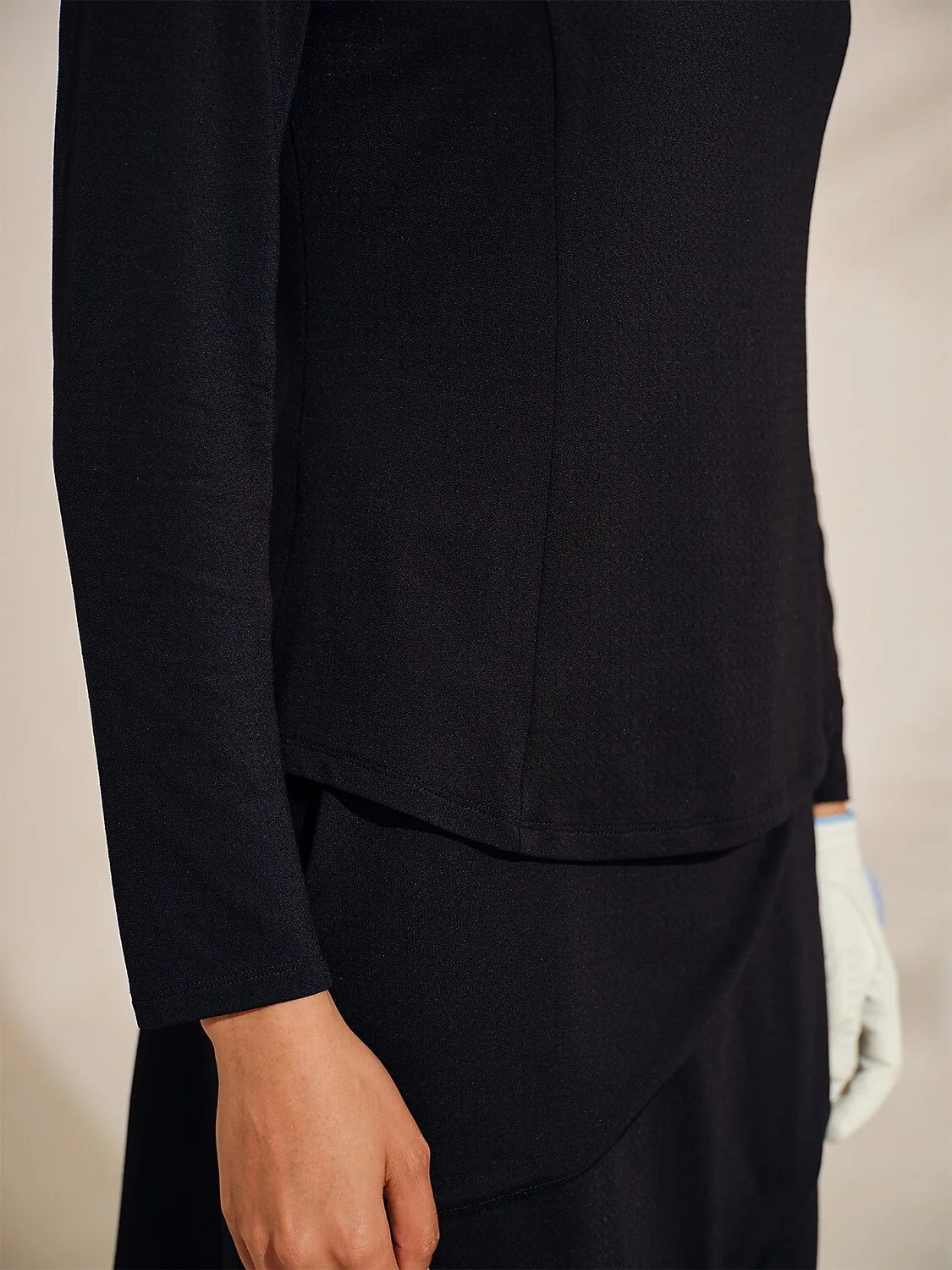 Ultrasoft Premium Long Sleeve Mock Neck Mesh Quarterzip UPF50+ - Image 53