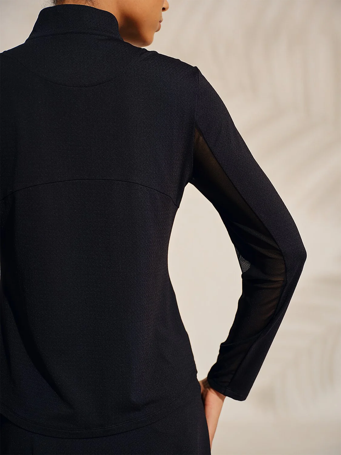 Ultrasoft Premium Long Sleeve Mock Neck Mesh Quarterzip UPF50+ - Image 49