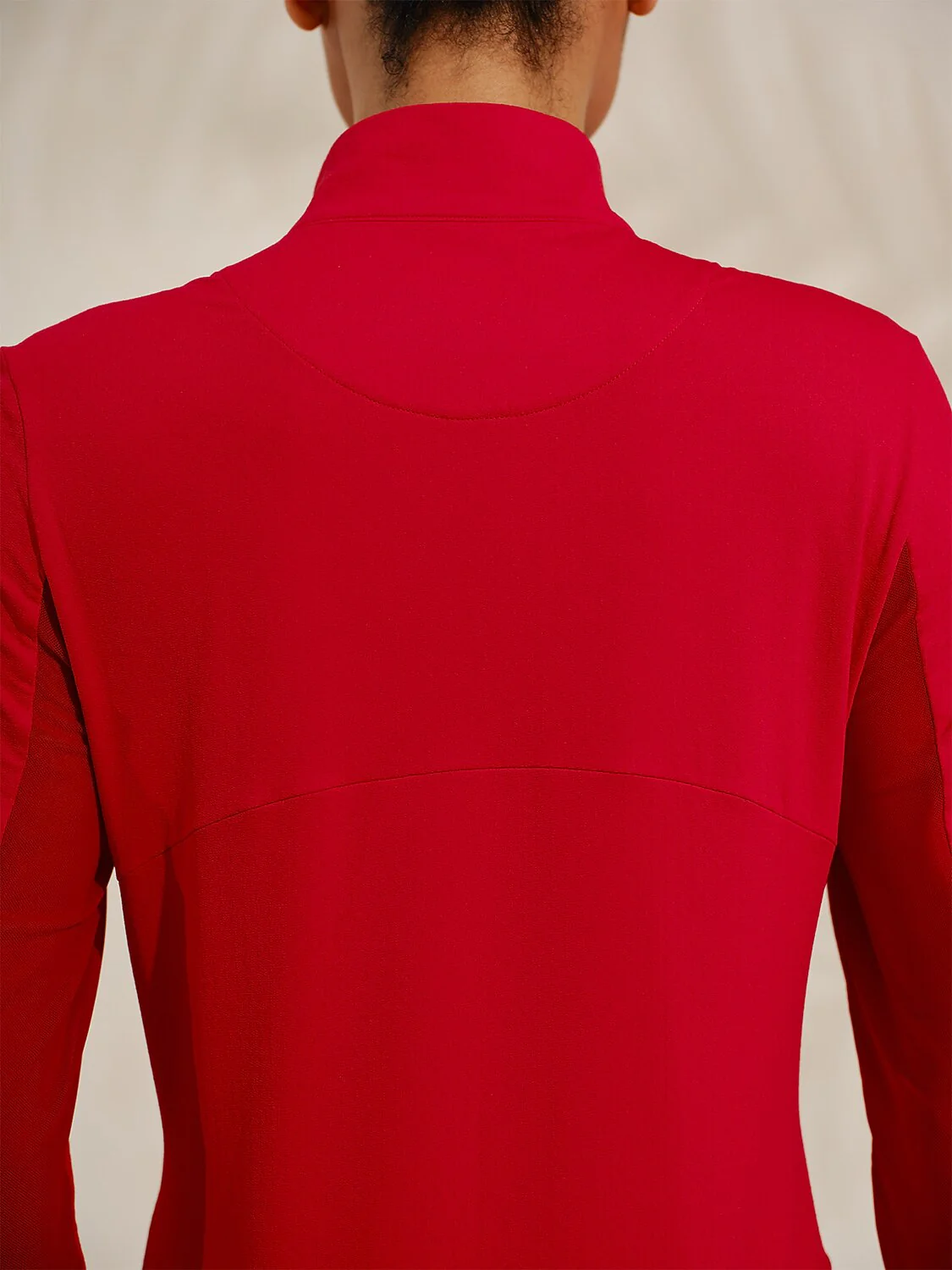 Ultrasoft Premium Long Sleeve Mock Neck Mesh Quarterzip UPF50+ - Image 24