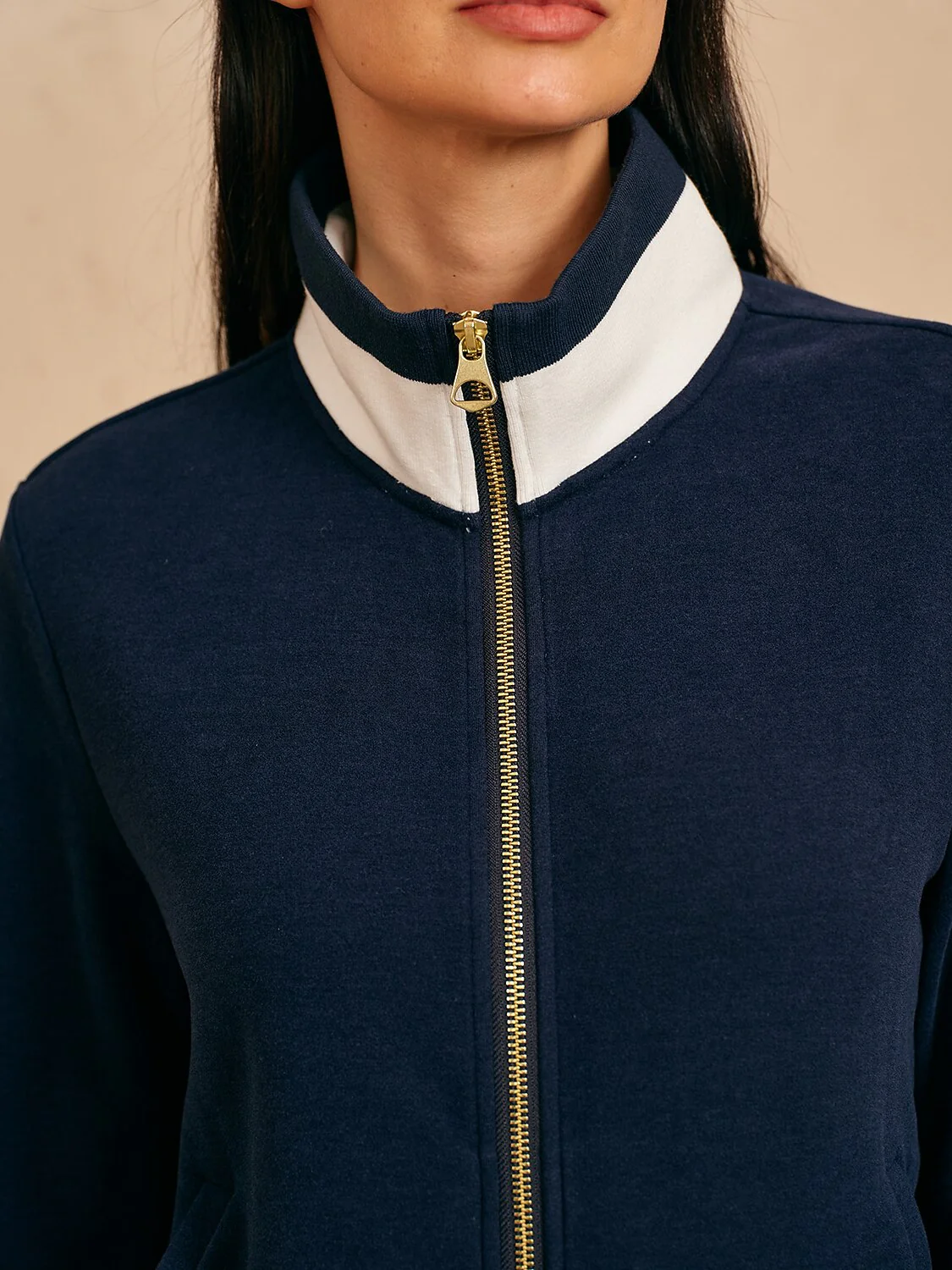 UltraSoft Velour Long Sleeve Full Zip Jacket - Image 5