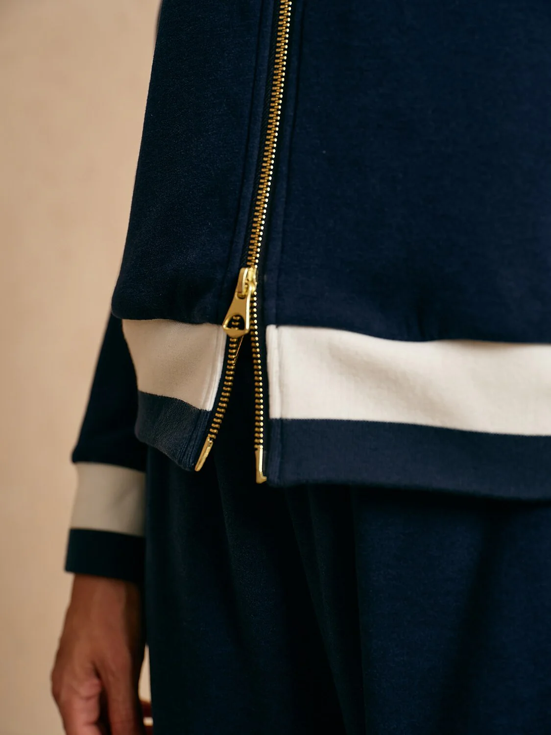 UltraSoft Velour Long Sleeve Full Zip Jacket - Image 7