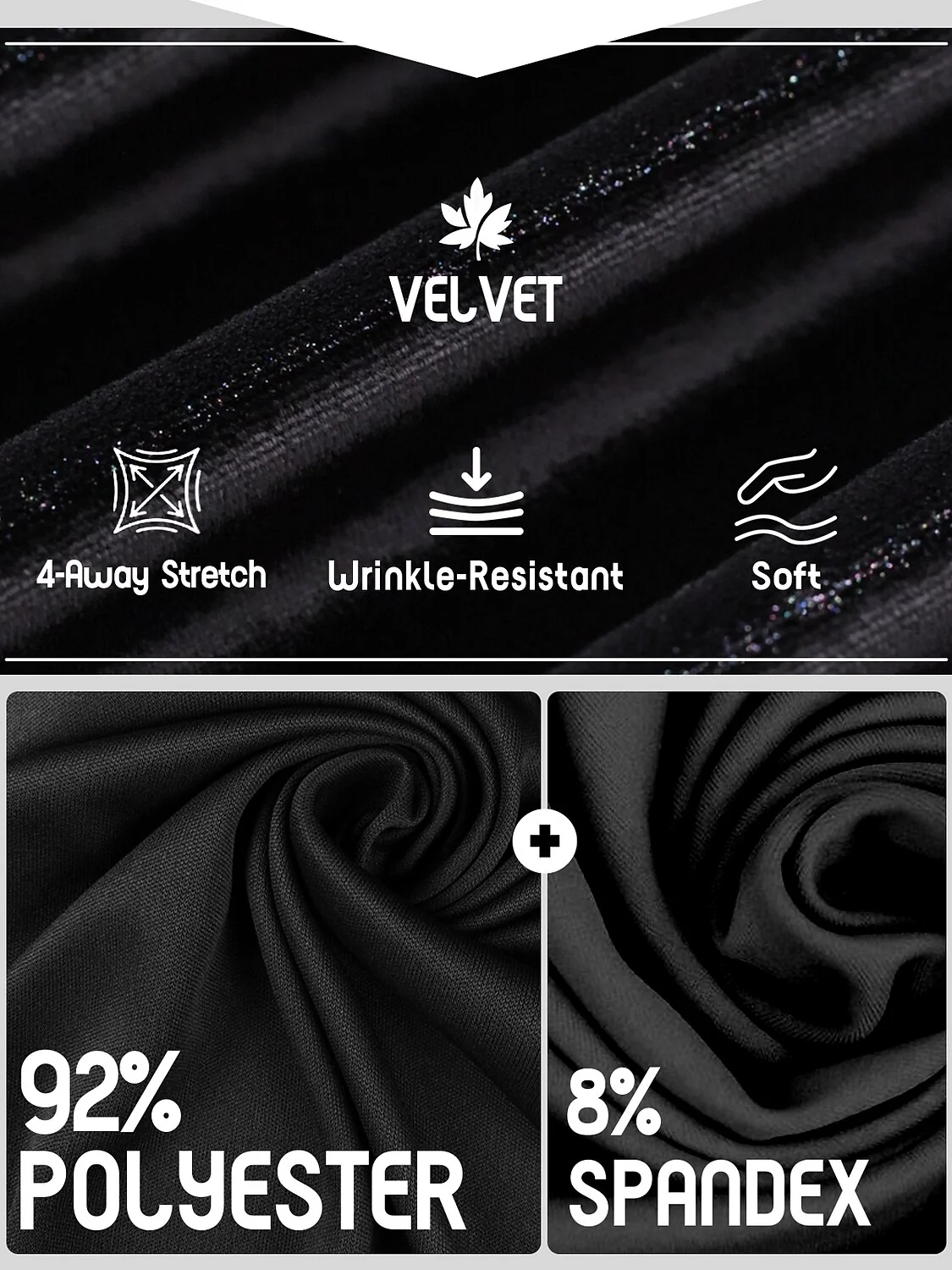 UltraSoft Velvet 40 Inch Stretch Drawstring Wide Leg Pants - Image 6