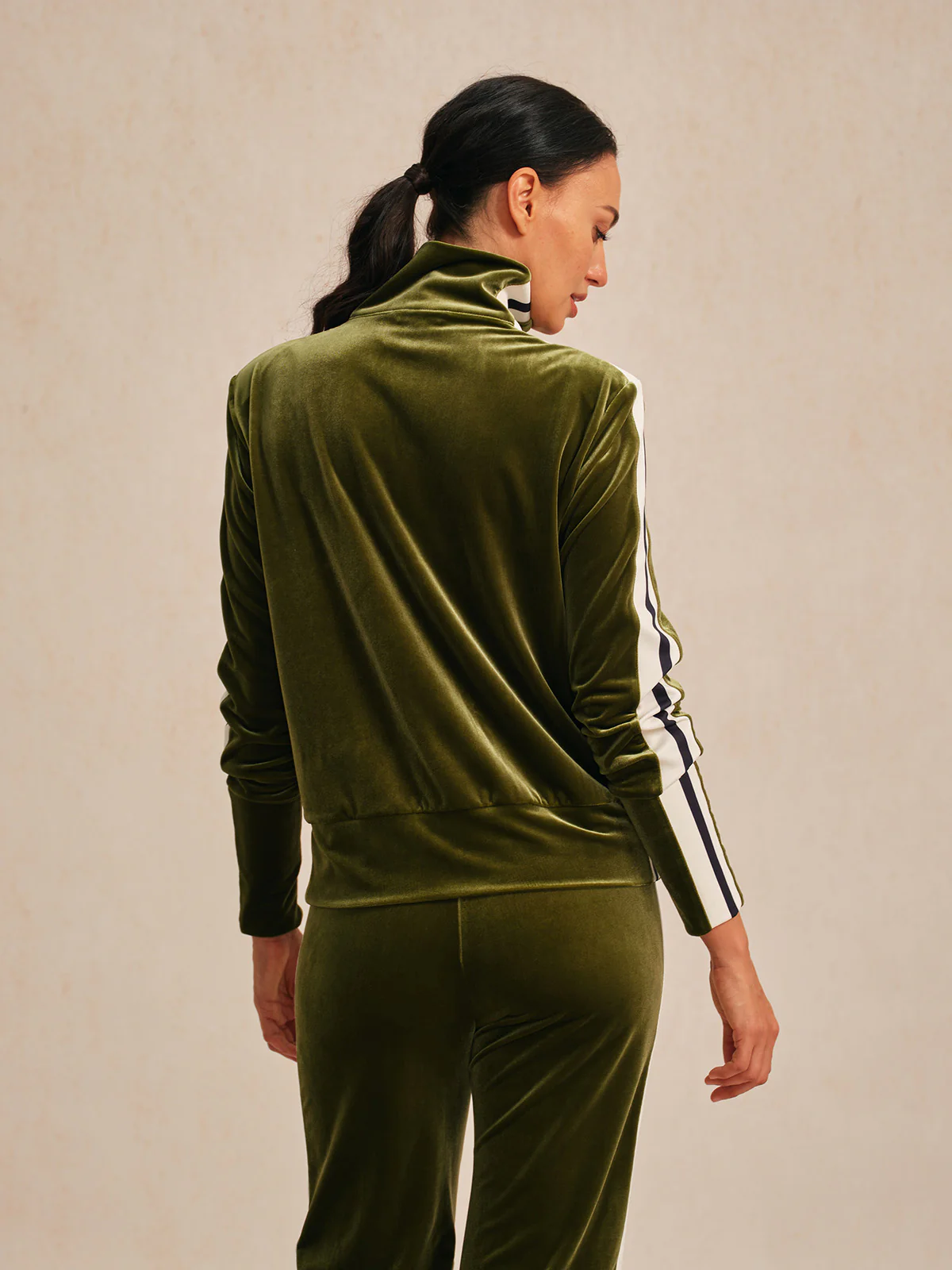 UltraSoft Velvet Long Sleeve Full Zip Jacket - Image 19