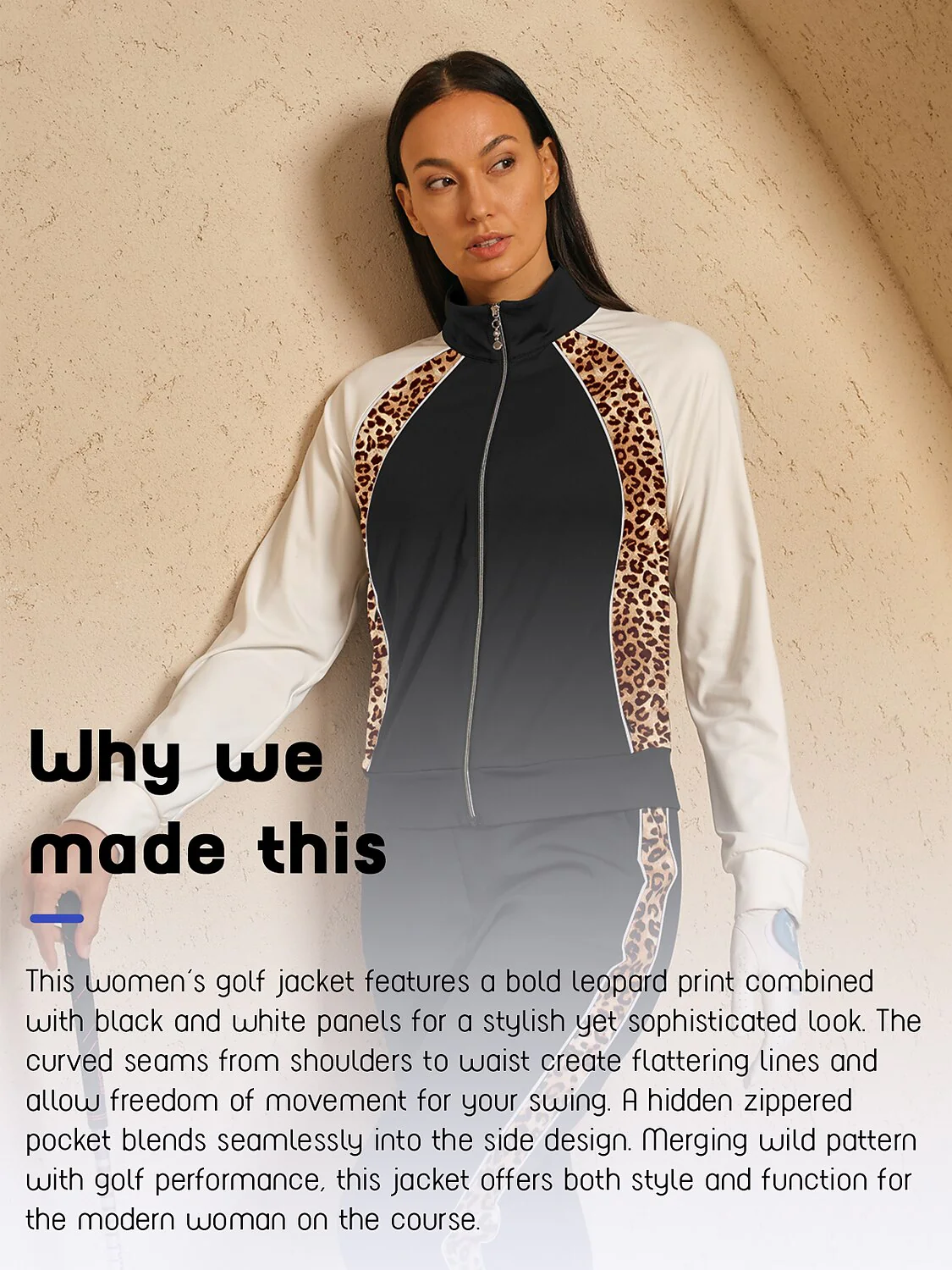 Wildlife Party Golf Jacket Sun Protection - Image 6