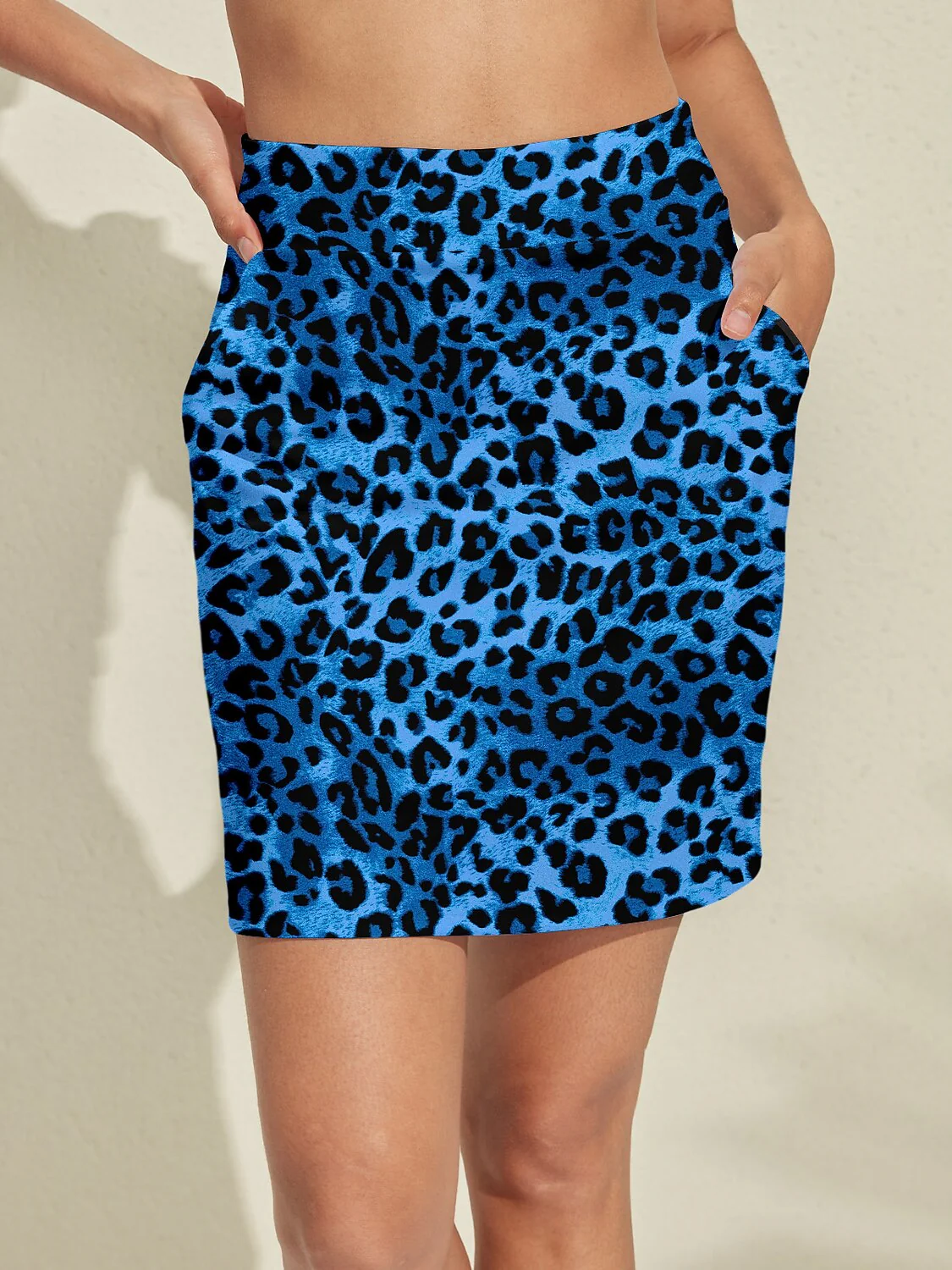 Wildlife Party Silky 19 Inch High Waist Skort UPF50+ - Image 5