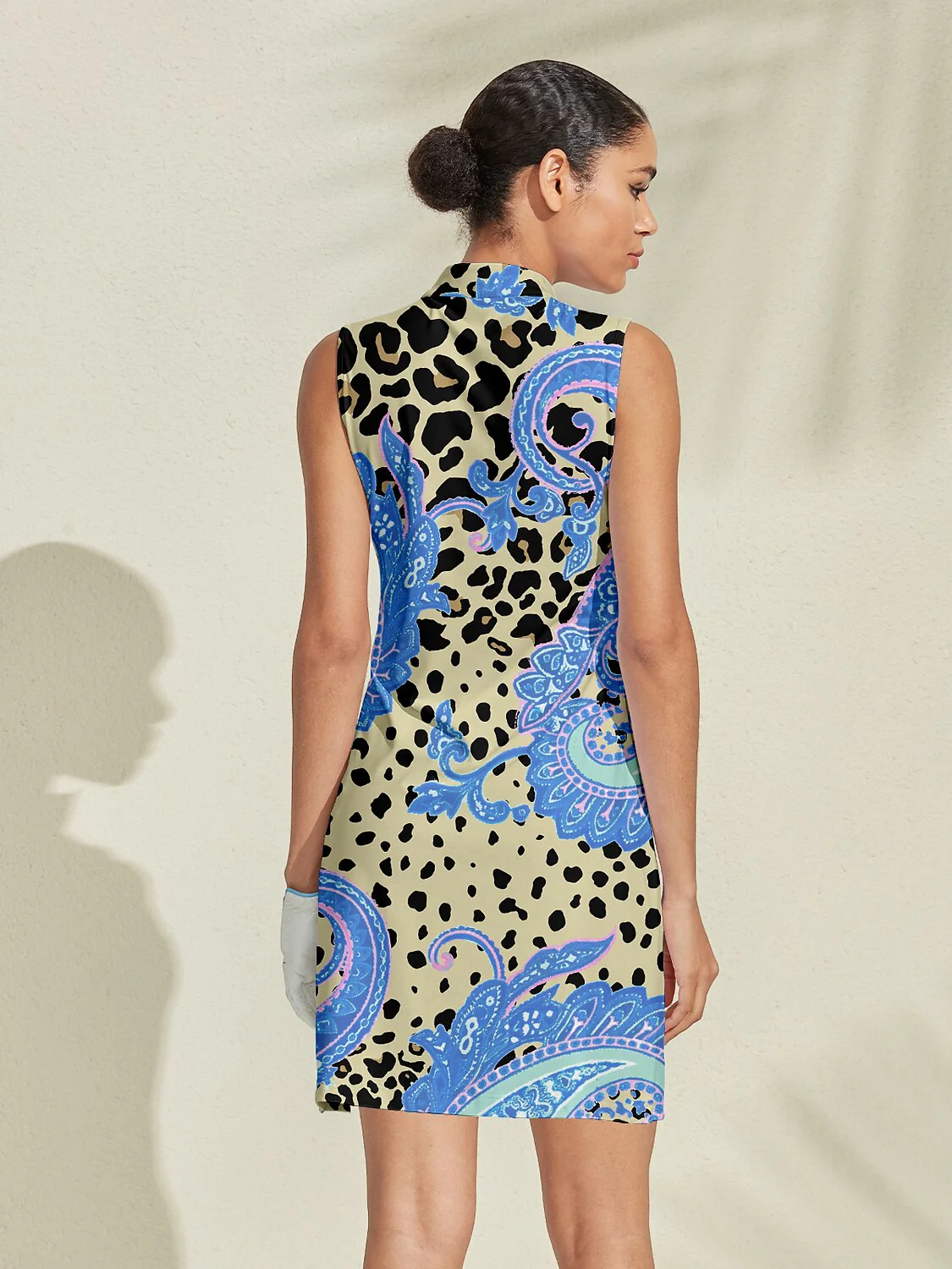 Wildlife Party Sleeveless 36.5 Inch Dress UPF50+ - Image 2